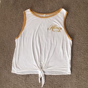 White honey tank top.